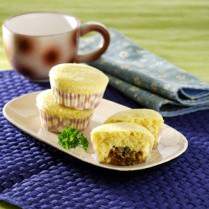 Cara membuat Cup Cake Ubi Ayam Saus Tiram - Resep Masakan Rumahan