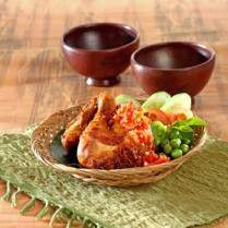Cara membuat Ayam Goreng Sambal Dadak - Resep Masakan Rumahan