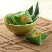 Cara membuat Hunkwe Pandan Pisang - Resep Masakan Rumahan
