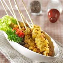 Cara membuat Sate Usus Bumbu Kuning - Resep Masakan Rumahan