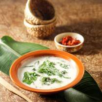 Cara membuat Bobor Bayam - Resep Masakan Rumahan
