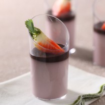 Cara membuat Panacota Kacang Merah Saus Cokelat - Resep Masakan Rumahan