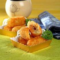 Cara membuat Kroket Daging Lada Hitam - Resep Masakan Rumahan