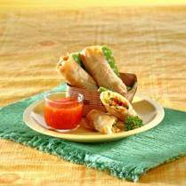 Cara membuat Lumpia Goreng Udang Sayur - Resep Masakan Rumahan