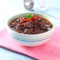 Cara membuat Daging Masak Kacang Tolo - Resep Masakan Rumahan