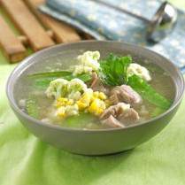 Cara membuat Sup Bakso Jagung Pipil - Resep Masakan Rumahan