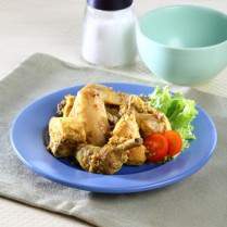 Cara membuat Ayam Kuning Bumbu Jeruk - Resep Masakan Rumahan