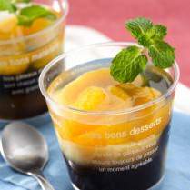 Cara membuat Puding Tofu Jeruk - Resep Masakan Rumahan