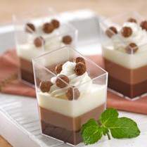 Cara membuat Puding Triple Choco - Resep Masakan Rumahan