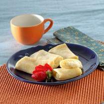 Cara membuat Crepe Vla Keju - Resep Masakan Rumahan