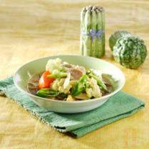 Cara membuat Cah Kembang Kol Bakso Ikan - Resep Masakan Rumahan