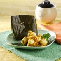 Cara membuat Tum Telur Puyuh Kelapa Ebi - Resep Masakan Rumahan