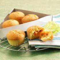 Cara membuat Cup Cake Ala Pizza - Resep Masakan Rumahan