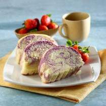 Cara membuat Bolu Kukus Marble Talas - Resep Masakan Rumahan