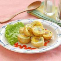 Cara membuat Mangkok Isi Telur Panggang - Resep Masakan Rumahan