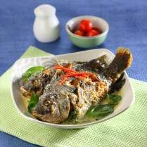 Cara membuat Mujair Masak Aroma Kemangi - Resep Masakan Rumahan