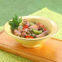 Cara membuat Cumi Asin Tomat Hijau - Resep Masakan Rumahan