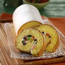 Cara membuat Bolu Gulung Fruit Mix - Resep Masakan Rumahan