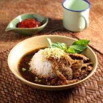 Cara membuat Rawon Dendeng Ragi - Resep Masakan Rumahan