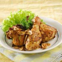 Cara membuat Ayam Goreng Bawang Putih - Resep Masakan Rumahan