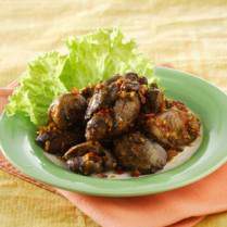 Cara membuat Hati Ampela Goreng Daun Jeruk - Resep Masakan Rumahan
