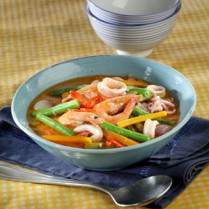 Cara membuat Seafood Saus Acar - Resep Masakan Rumahan