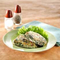 Cara membuat Telur Dadar Bayam - Resep Masakan Rumahan