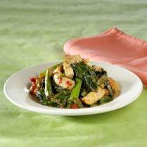 Cara membuat Oseng Genjer Tahu Takwa - Resep Masakan Rumahan