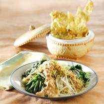 Cara membuat Pecel Komplet - Resep Masakan Rumahan