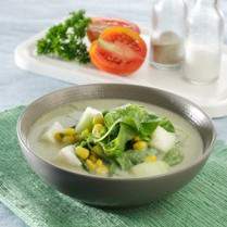 Cara membuat Bobor Bayam Labu Air - Resep Masakan Rumahan