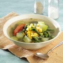 Cara membuat Sayur Bening Kacang Panjang Labu Siam - Resep Masakan Rumahan