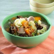 Cara membuat Sup Kembang Kol Wortel - Resep Masakan Rumahan