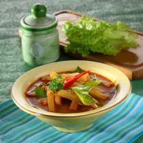 Cara membuat Sayur Labu Kuah Pedas - Resep Masakan Rumahan