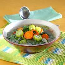 Cara membuat Sayur Oyong Daun Katuk - Resep Masakan Rumahan