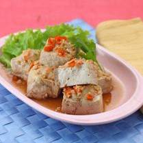 Cara membuat Tahu Tim Udang - Resep Masakan Rumahan