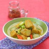 Cara membuat Tahu Acar Kuning - Resep Masakan Rumahan