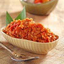 Cara membuat Sambal Merah Rebon - Resep Masakan Rumahan