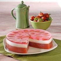 Cara membuat Puding Stroberi Nata De Coco - Resep Masakan Rumahan