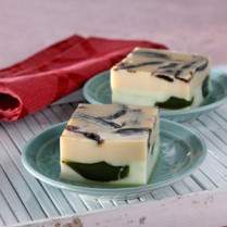 Cara membuat Puding Teh Cincau - Resep Masakan Rumahan