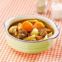 Cara membuat Sayur Campur Tetelan Bersantan - Resep Masakan Rumahan