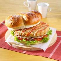 Cara membuat Burger Jumbo - Resep Masakan Rumahan