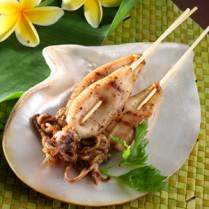 Cara membuat Sate Cumi Lada Hitam - Resep Masakan Rumahan