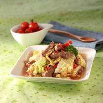 Cara membuat Sawi Putih Tumis Daging - Resep Masakan Rumahan