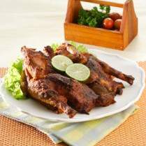 Cara membuat Ayam Panggang Bumbu Rendang - Resep Masakan Rumahan
