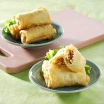 Cara membuat Lumpia Mini Udang Tahu - Resep Masakan Rumahan