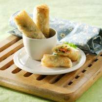 Cara membuat Lumpia Tuna Sayuran - Resep Masakan Rumahan