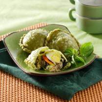 Cara membuat Pastel Bayam Tongkol Kemangi - Resep Masakan Rumahan