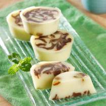 Cara membuat Puding Kurma Marmer - Resep Masakan Rumahan