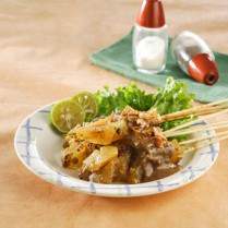 Cara membuat Sate Kikil Saus Petis - Resep Masakan Rumahan