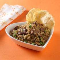 Cara membuat Nasi Goreng Daging Kari - Resep Masakan Rumahan